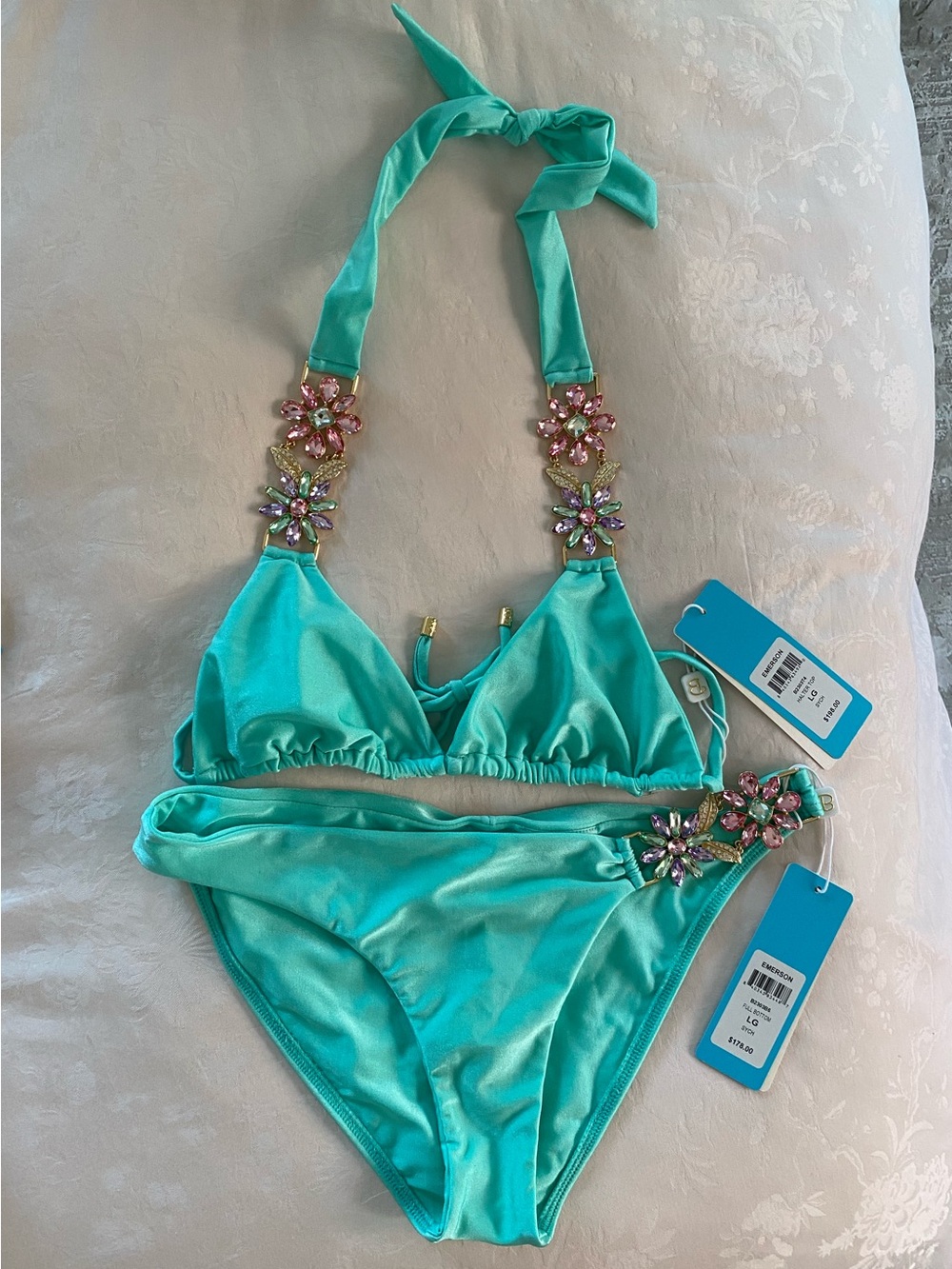 Beach Bunny Emerson Bikini set NWT L - Picture 2 of 11